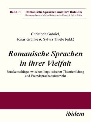 cover image of Romanische Sprachen in ihrer Vielfalt